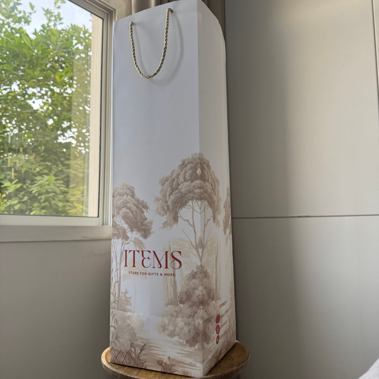 Luxury Palm Embroidery Prayer Mat