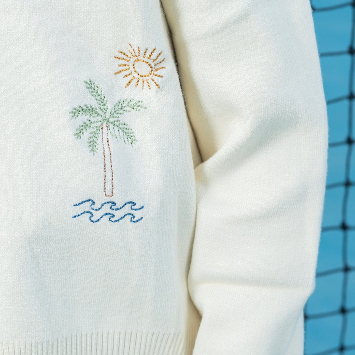 QND tennis collection- girls cardigan