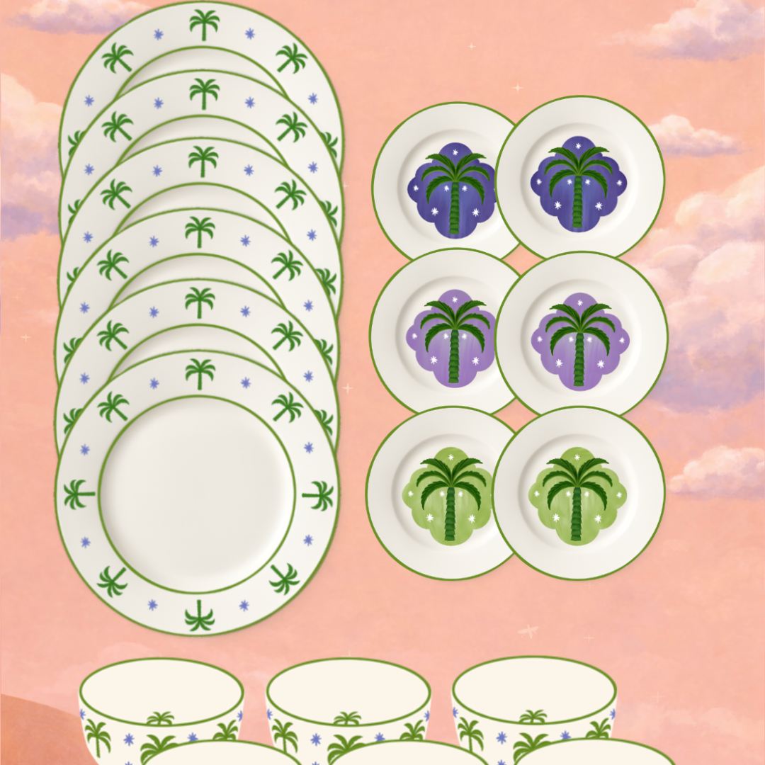 Plates Set - Purple💜