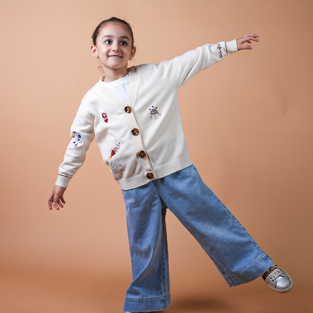 Unisex-Kids Cardigans- QND’25