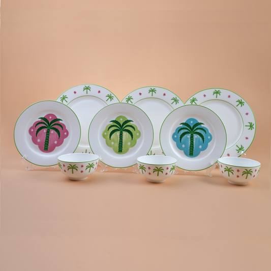 Plates Set -  Pink🩷