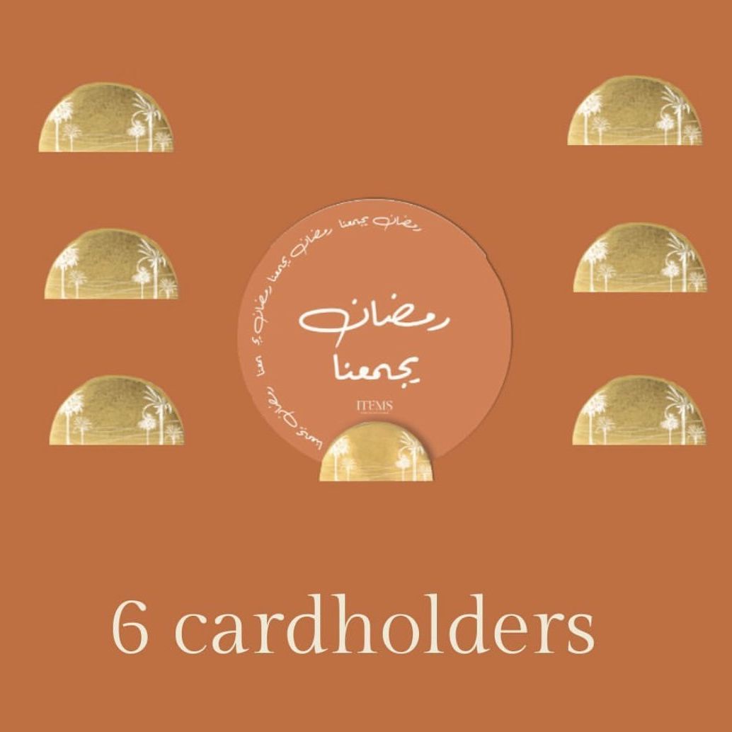 6 Card Holder حامل البطاقة