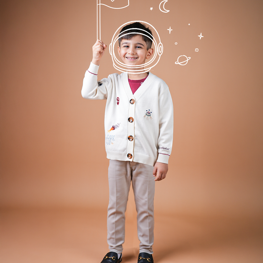 Unisex-Kids Cardigans- QND’25