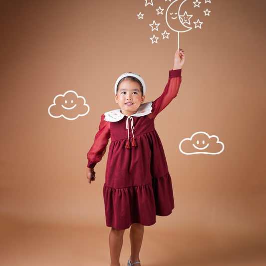 Planet bloom Dress- QND’25