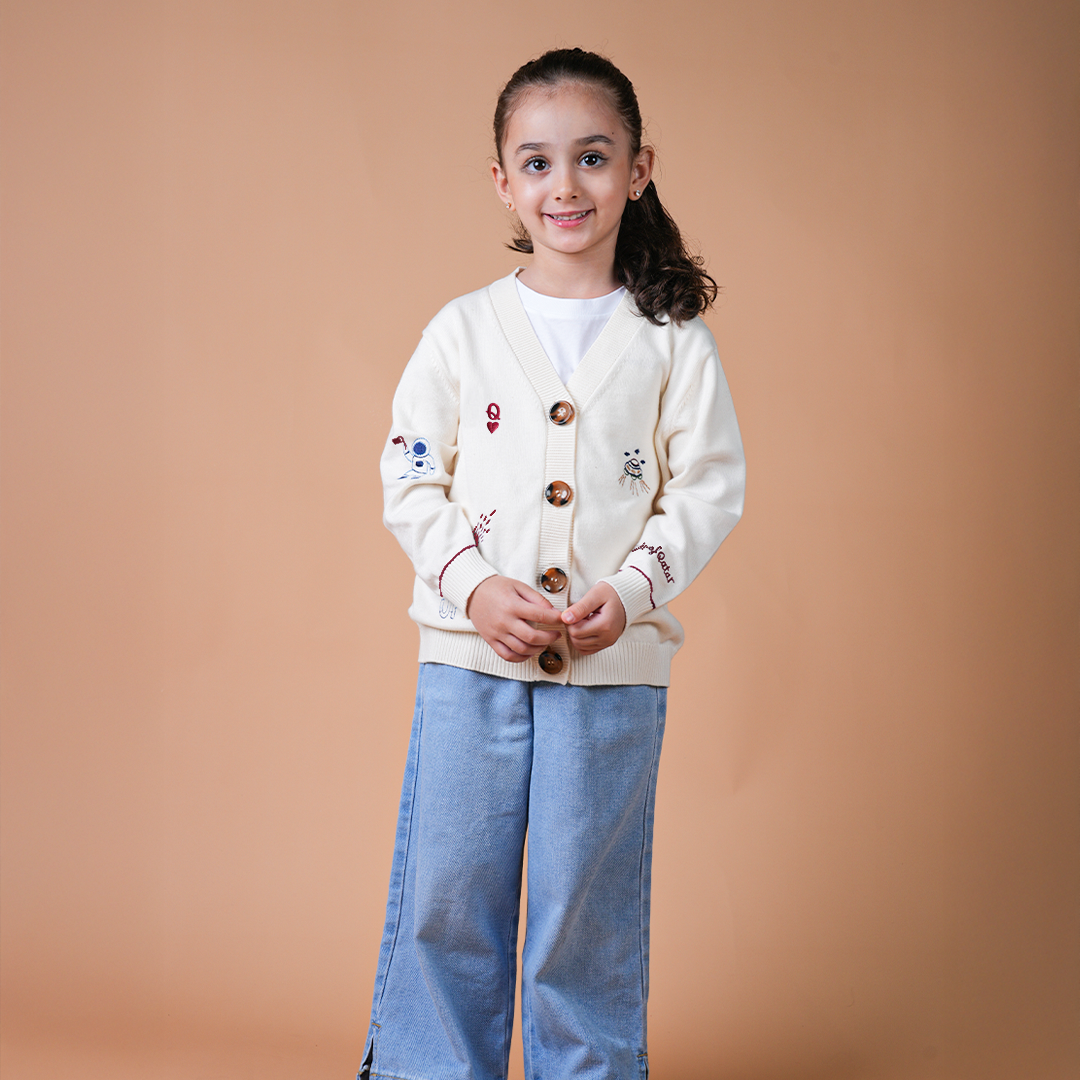 Unisex-Kids Cardigans- QND’25
