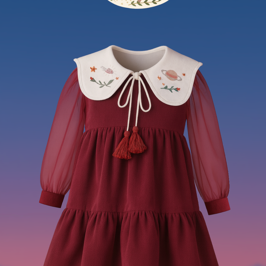 Planet bloom Dress- QND’25