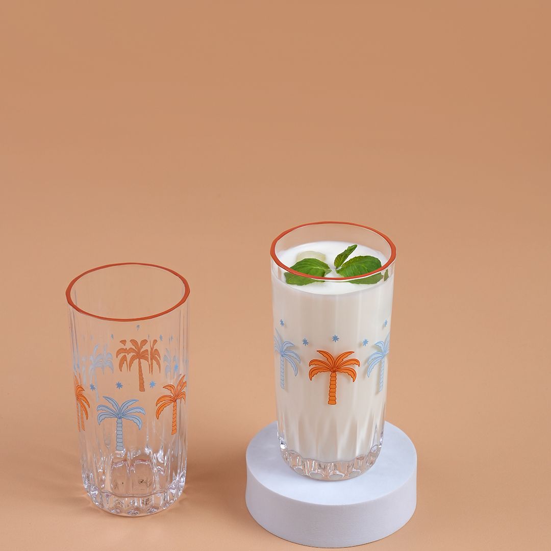 Jug & Glasses Set - Sky Blue🩵🧡 (PRE-ORDER)