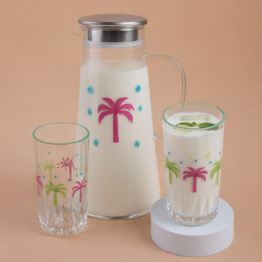 Jug & Glasses Set - Pink🩷