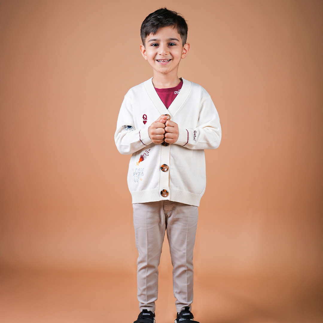 Unisex-Kids Cardigans- QND’25