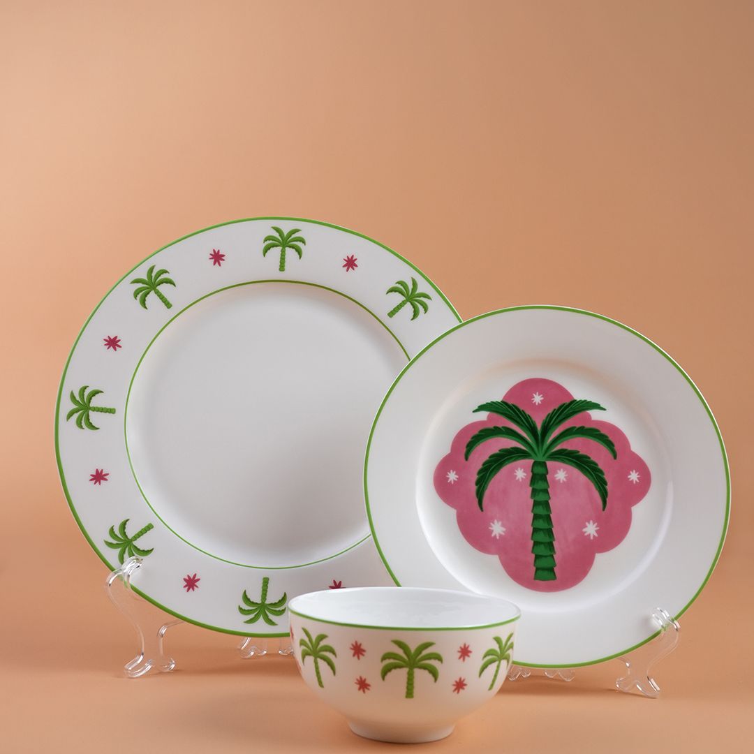 Plates Set -  Pink🩷