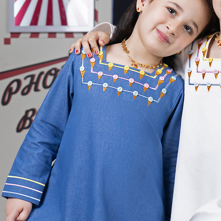 Ice Cream 🍦 - Denim Blue