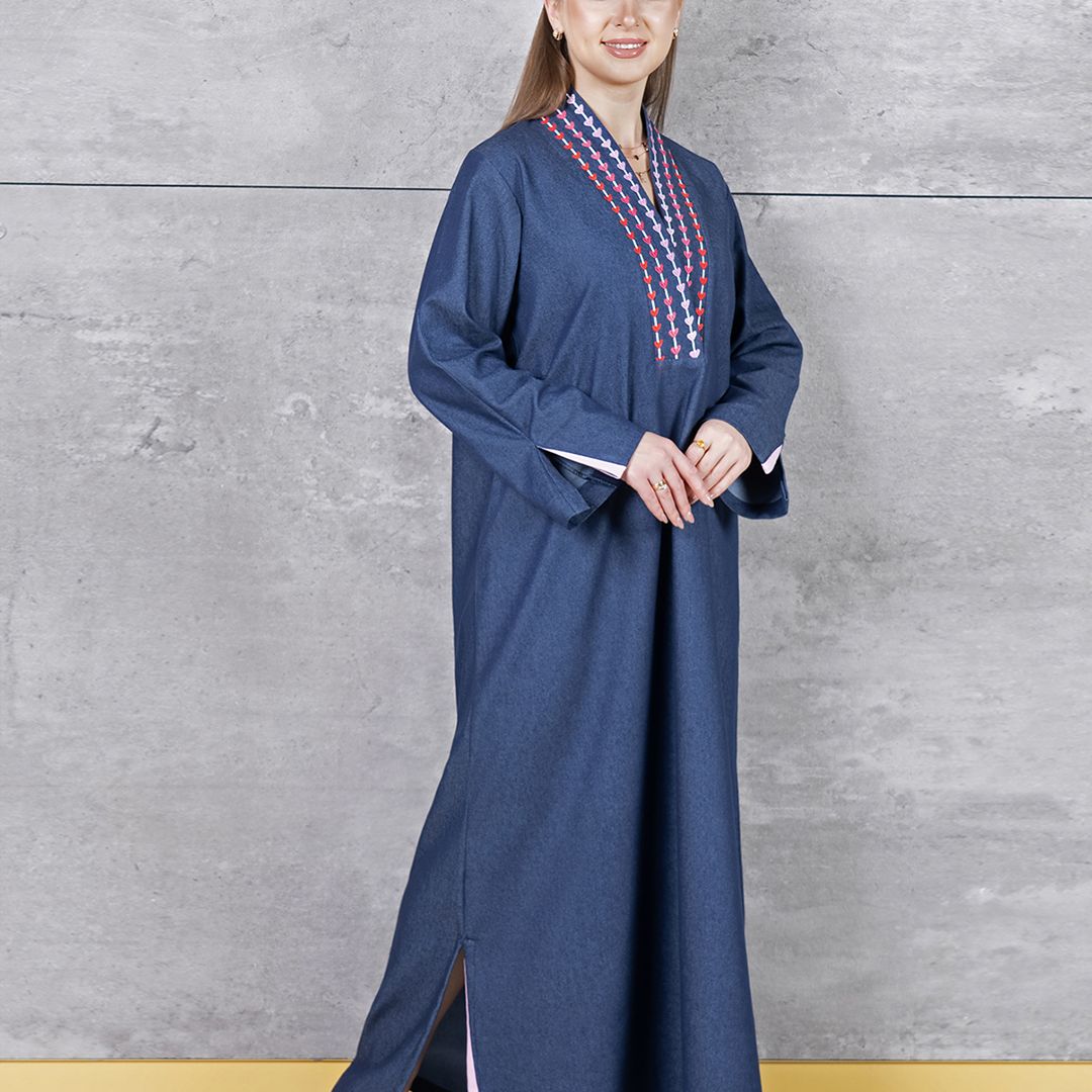 Heart ❤️-Ladies Blue Denim