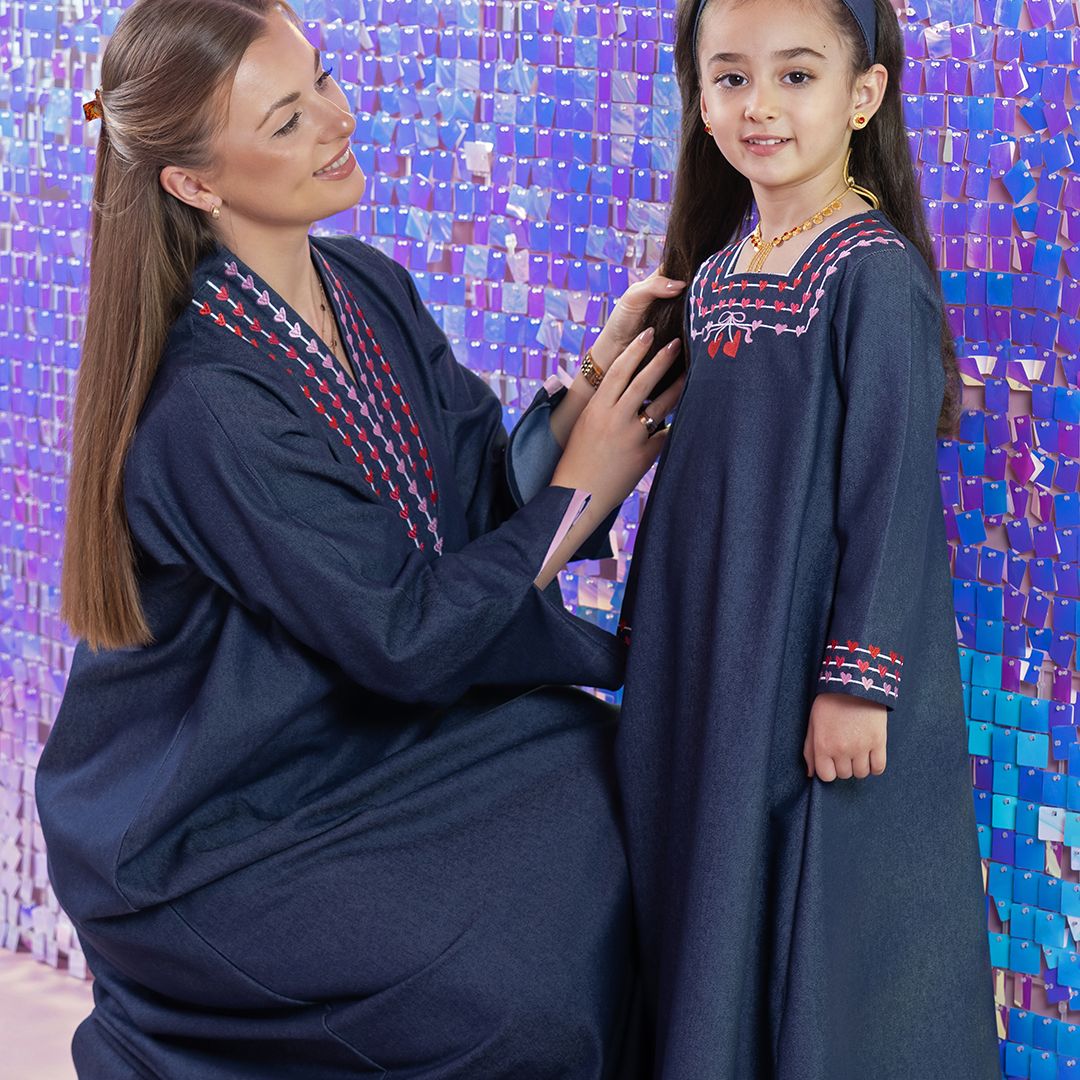 Heart ❤️-Ladies Blue Denim