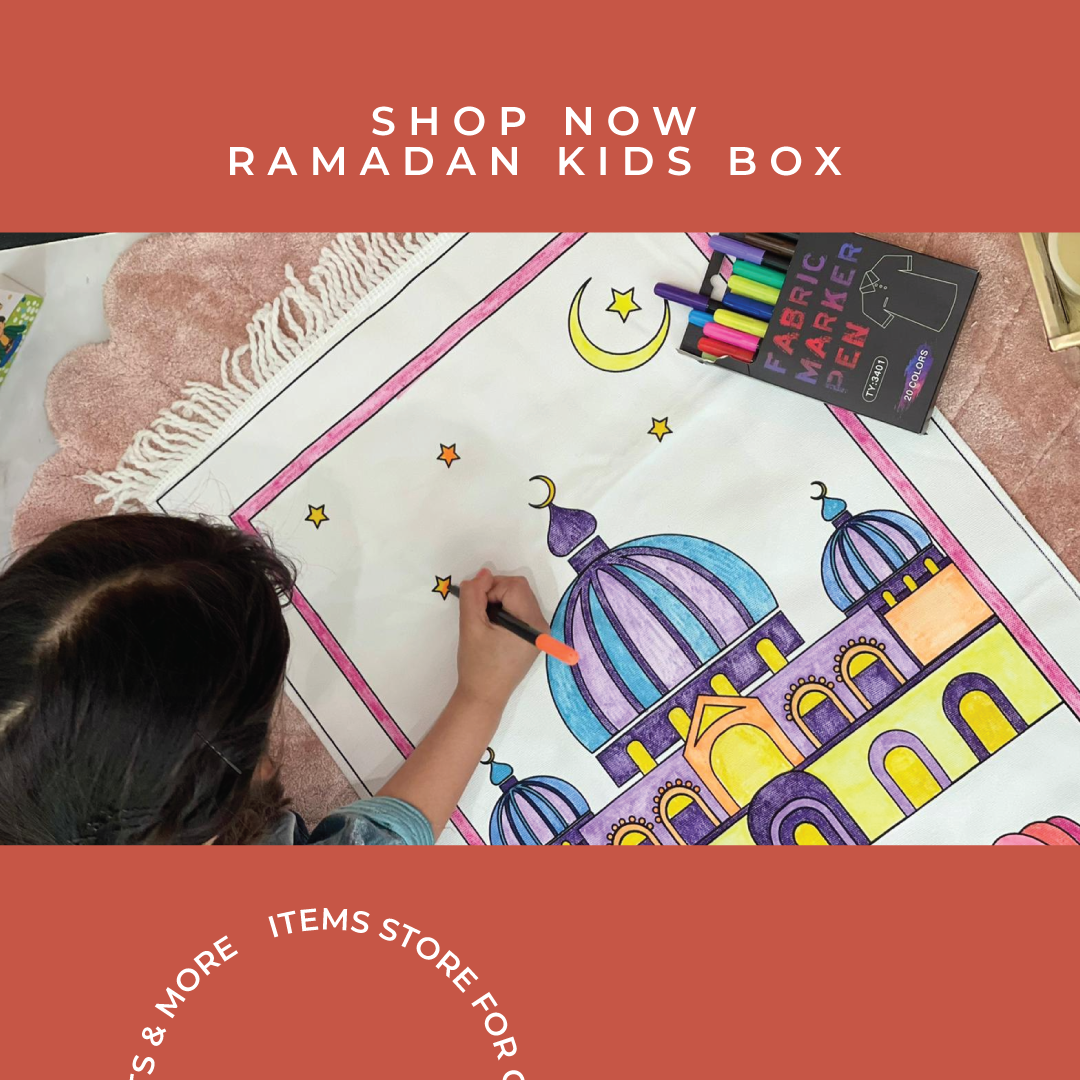 Kids prayer mat سجادة التلوين