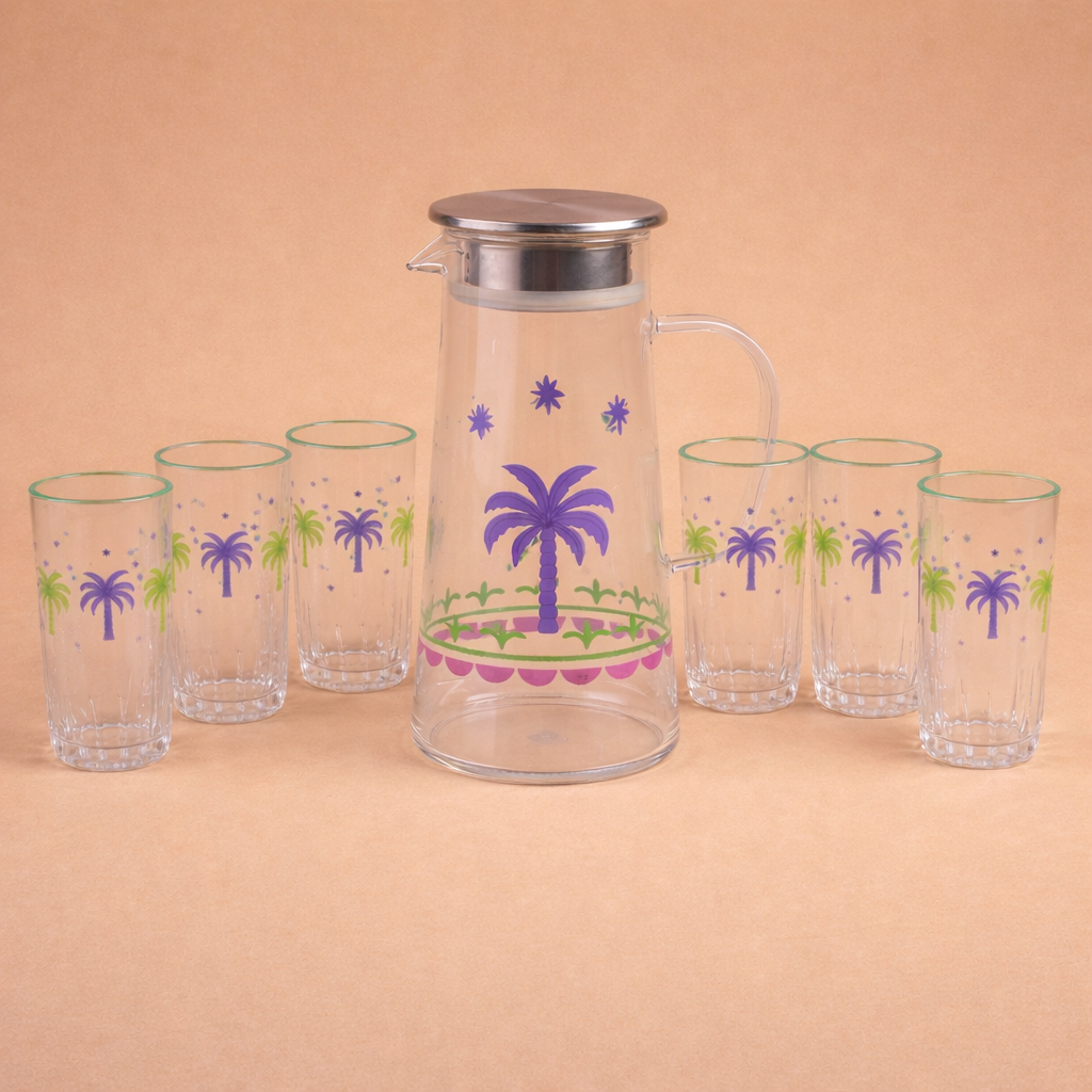 Jug & Glasses Set - Purple💜