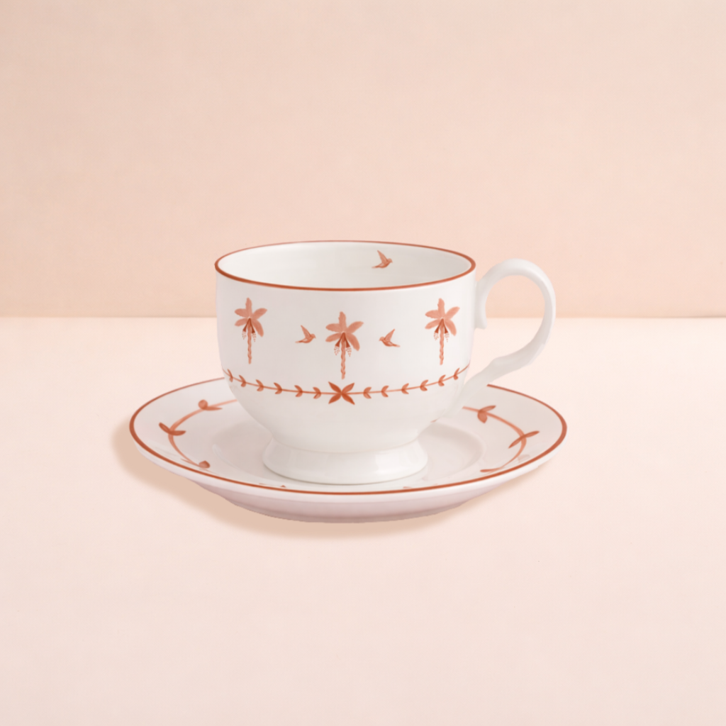 6 pcs English Tea Cups