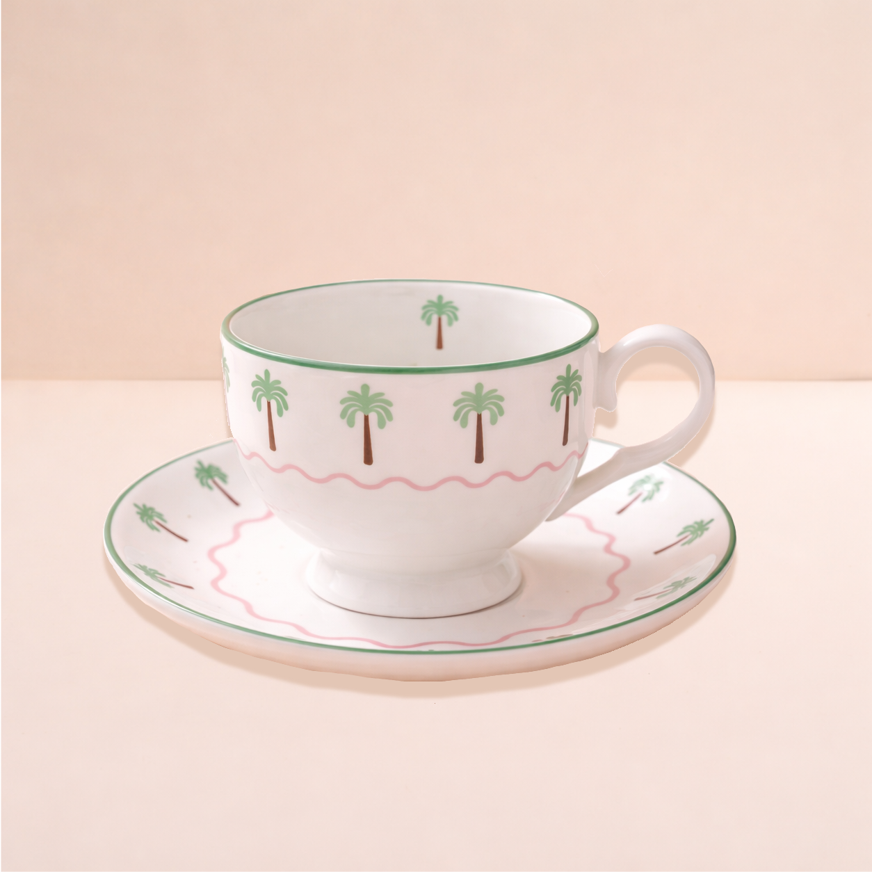 6 pcs English Tea Cups