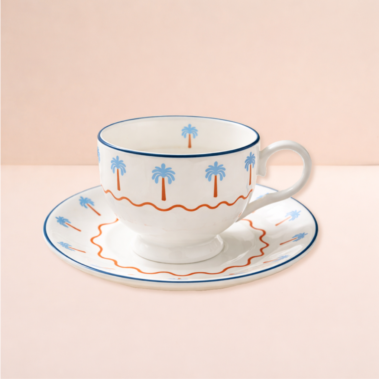 6 pcs English Tea Cups
