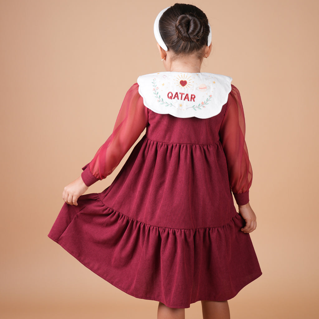 Planet bloom Dress- QND’25